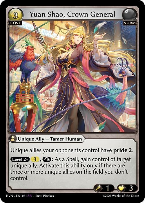 Yuan Shao, Crown General (071) (Abyssal Heaven)