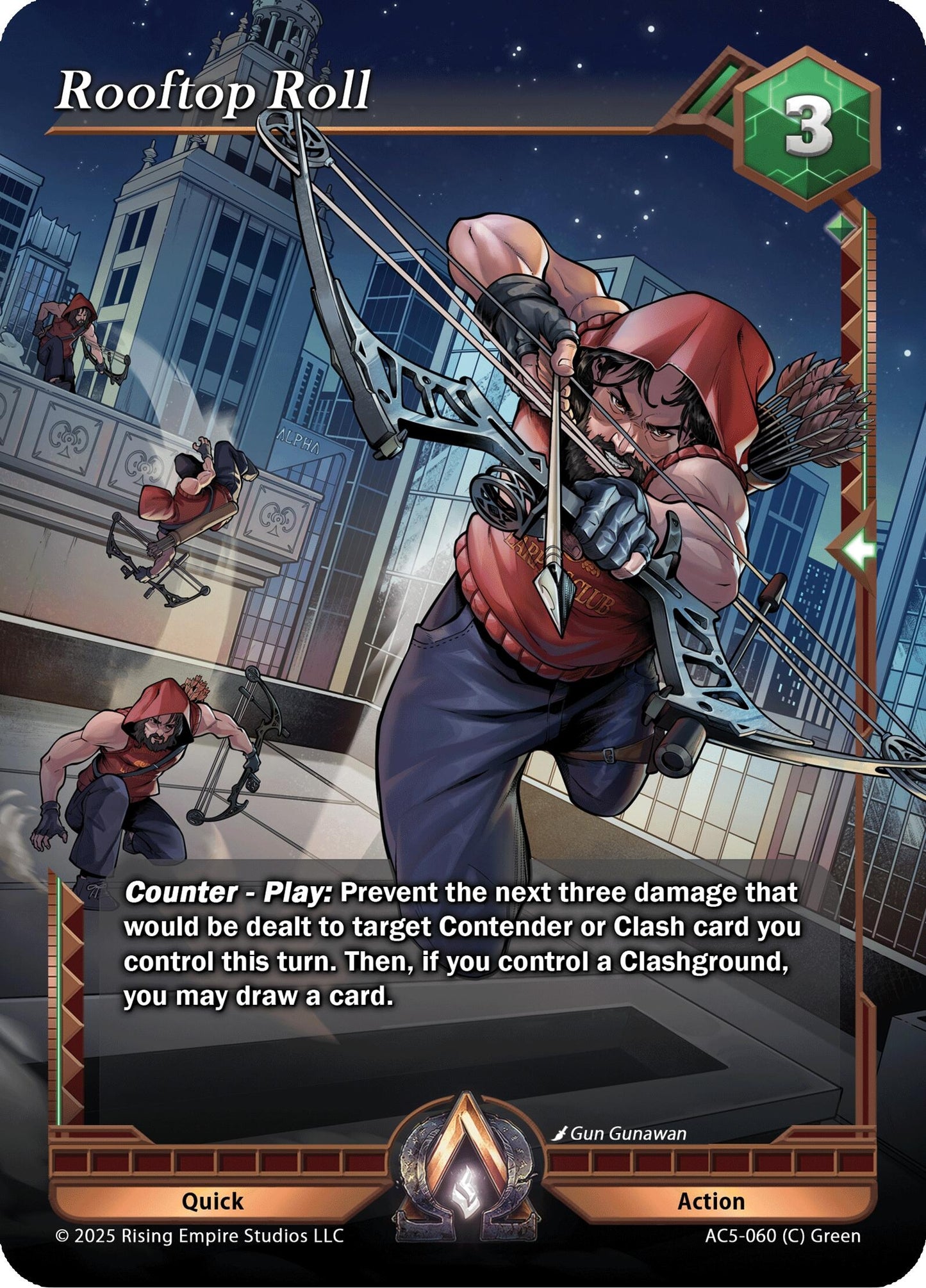 Image for Rooftop Roll (AC5-060) (AC5) - Alpha Clash