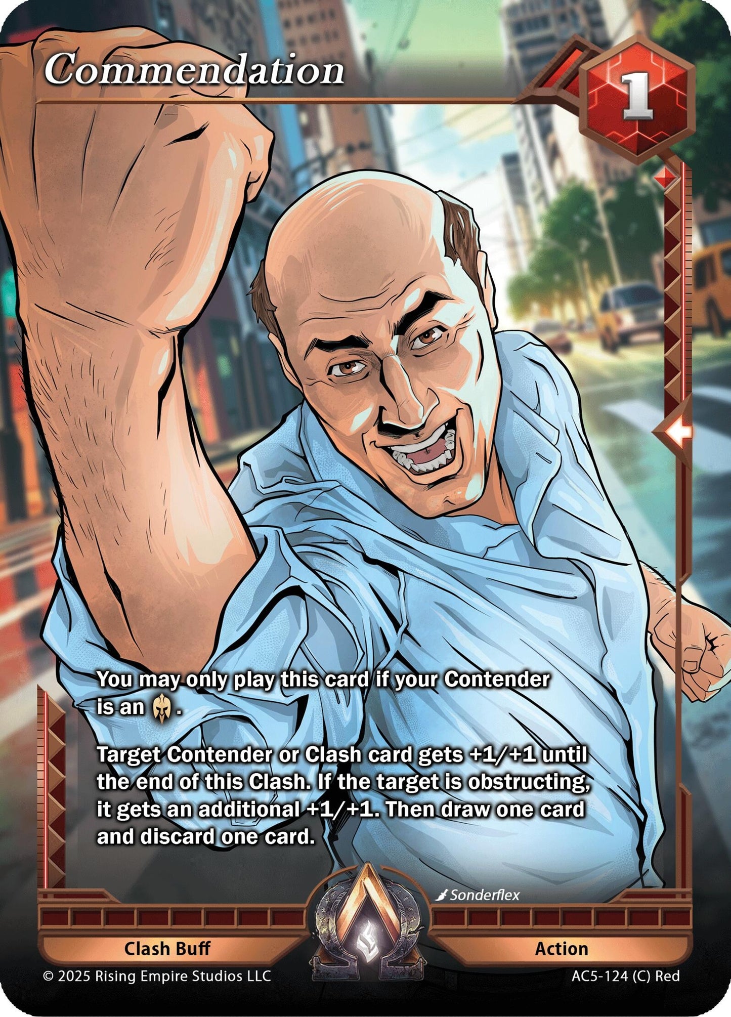Image for Commendation (AC5-124) (AC5) - Alpha Clash