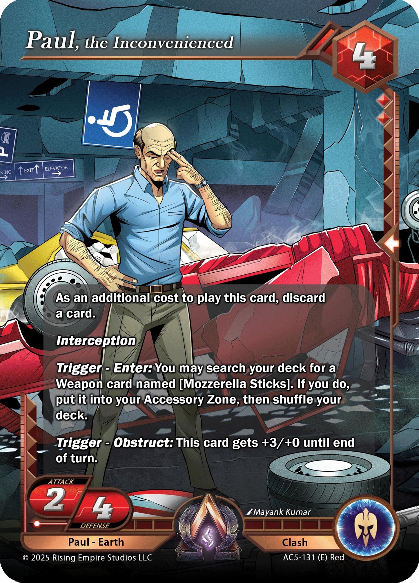 Image for Paul, the Inconvenienced (AC5-131) (AC5) - Alpha Clash
