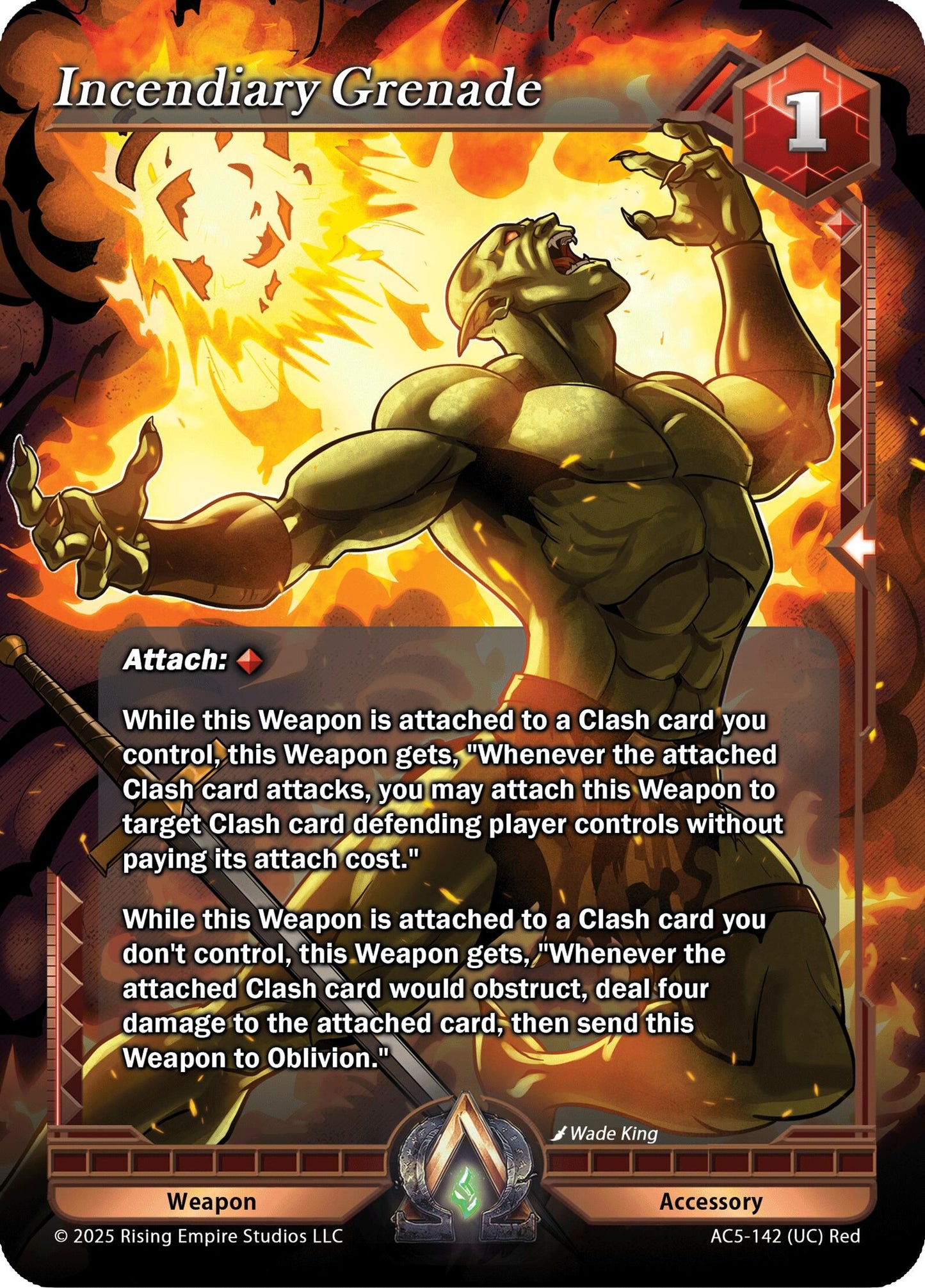 Image for Incendiary Grenade (AC5-142) (AC5) - Alpha Clash