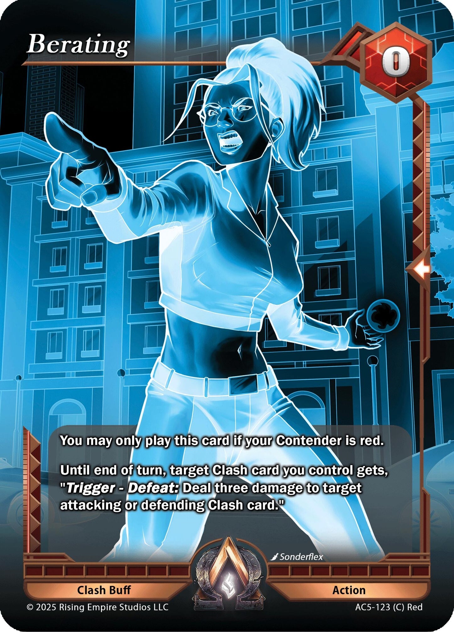 Image for Berating (X-RAY CHASE) (AC5-123) (AC5) - Alpha Clash