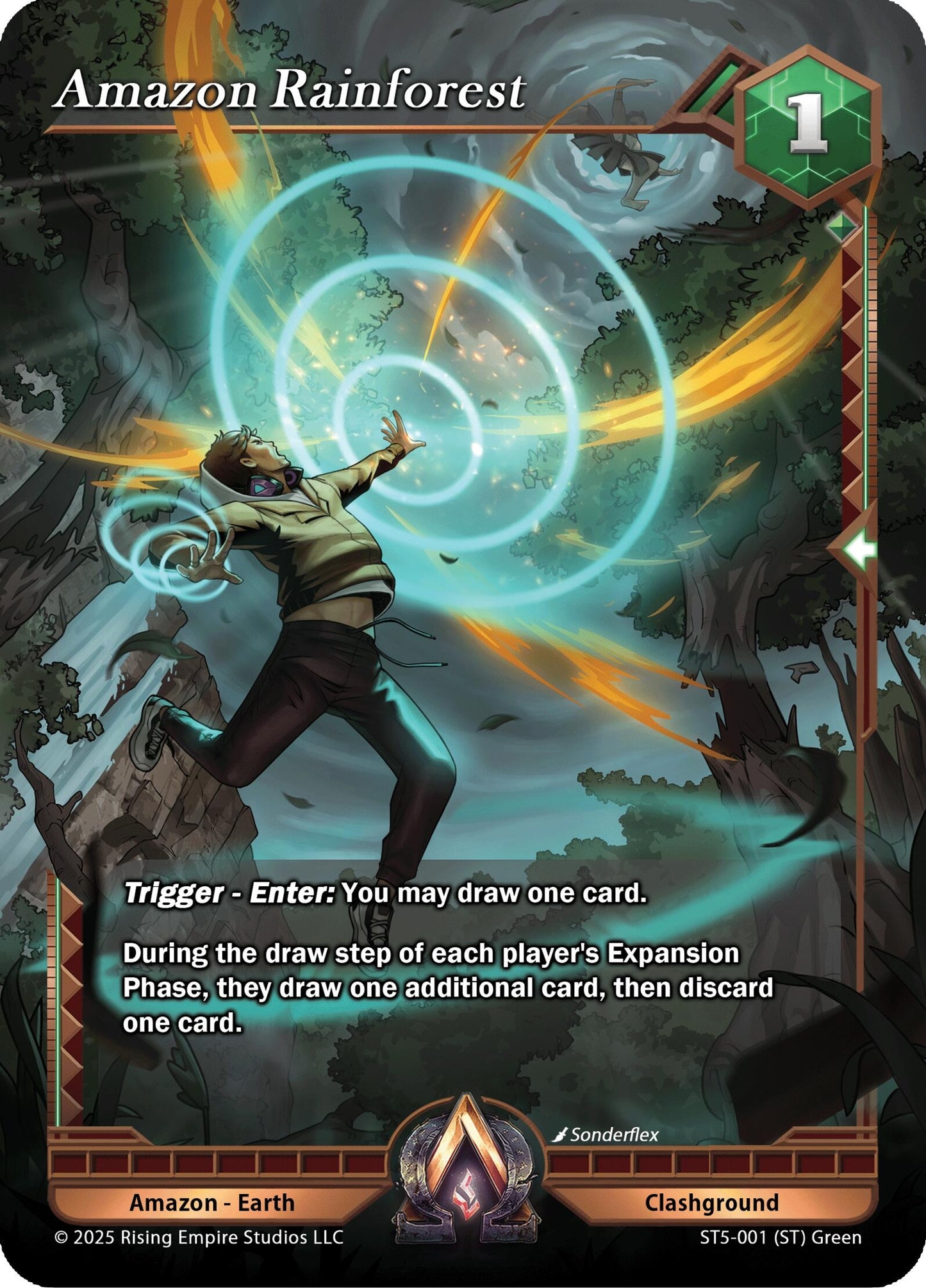 Image for Amazon Rainforest (ST5-001) (AC5) - Alpha Clash