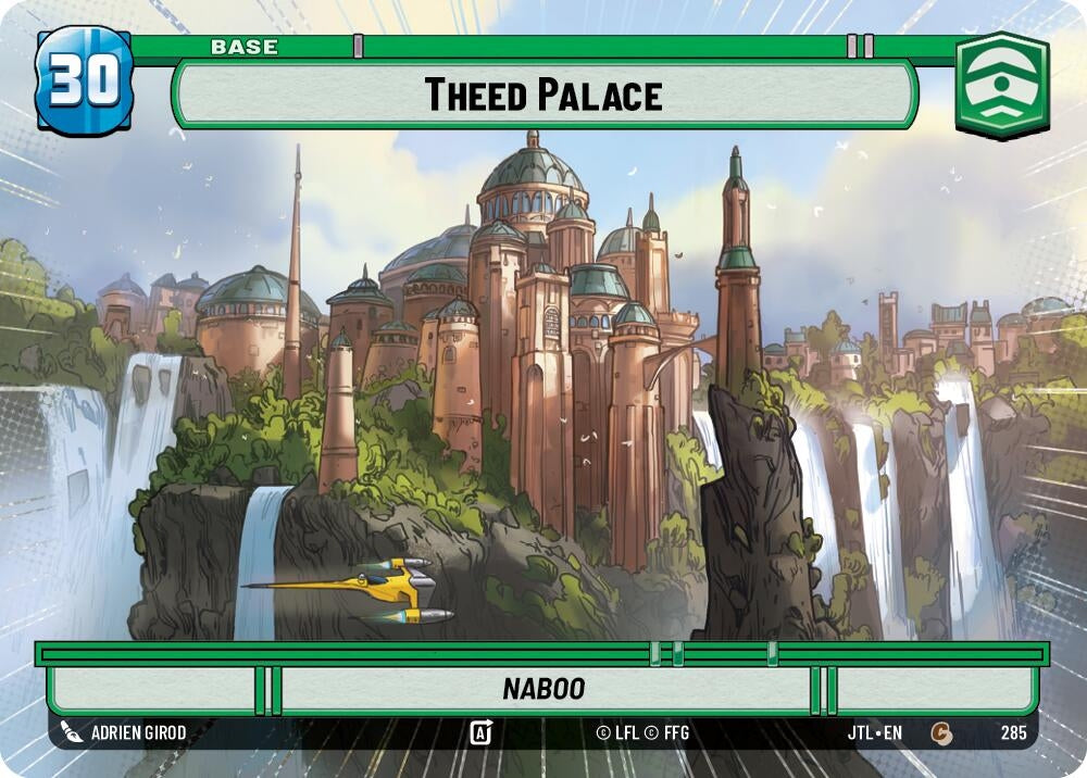 Image for Theed Palace // Experience (Hyperspace) (285 // T07) (Jump to Lightspeed) - Star Wars: Unlimited