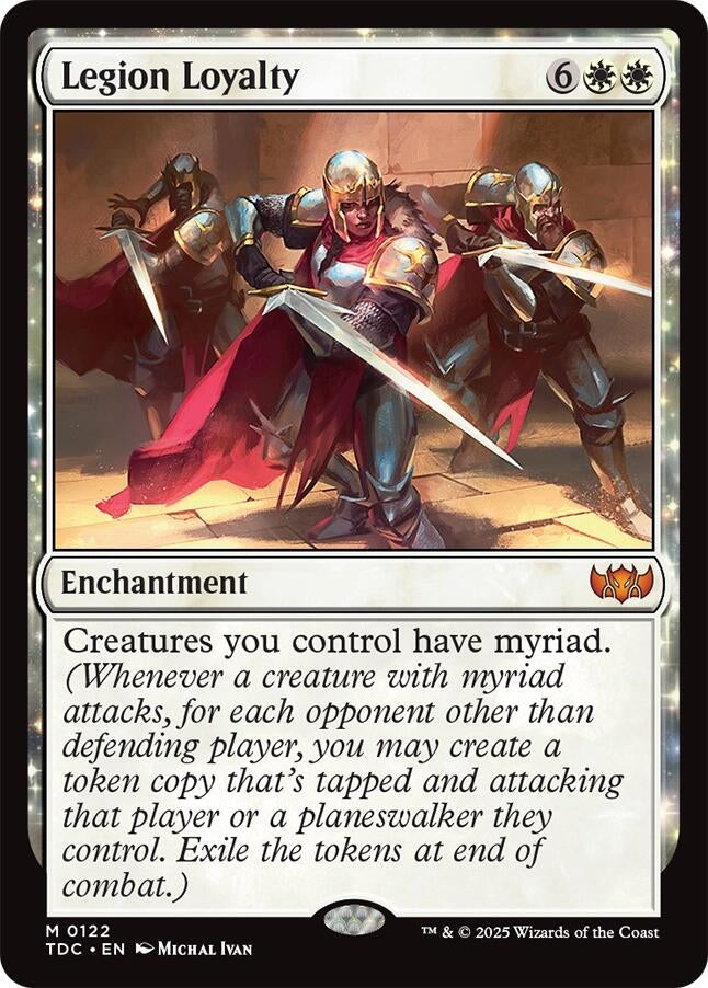 Image for Legion Loyalty (122) (Commander: Tarkir: Dragonstorm) - Magic: The Gathering