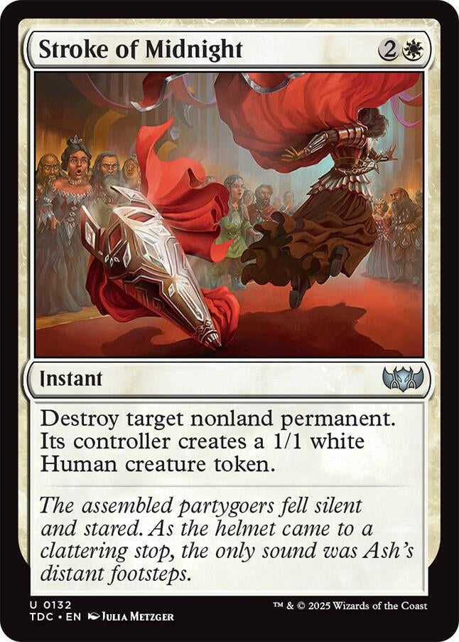 Image for Stroke of Midnight (132) (Commander: Tarkir: Dragonstorm) - Magic: The Gathering