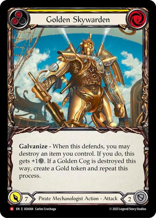 Image for Golden Skywarden (SEA004) (High Seas) - Flesh and Blood TCG