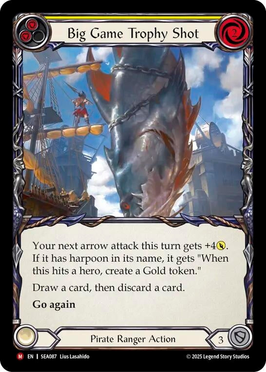 Image for Big Game Trophy Shot (SEA087) (High Seas) - Flesh and Blood TCG
