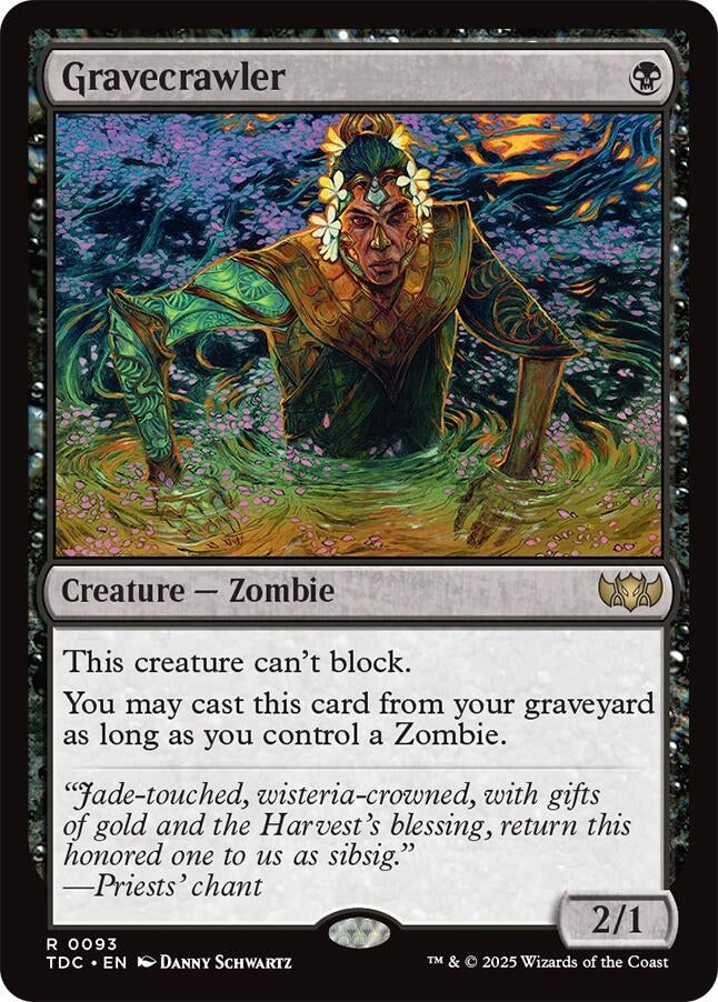 Image for Gravecrawler (93) (Commander: Tarkir: Dragonstorm) - Magic: The Gathering