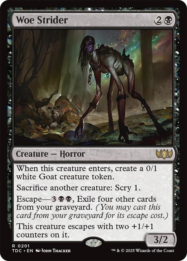 Image for Woe Strider (201) (Commander: Tarkir: Dragonstorm) - Magic: The Gathering