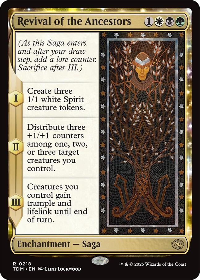 Image for Revival of the Ancestors (218) (Tarkir: Dragonstorm) - Magic: The Gathering