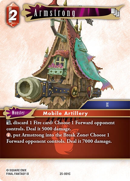 Image for Armstrong (25-001C) (Tears of the Planet) - Final Fantasy TCG