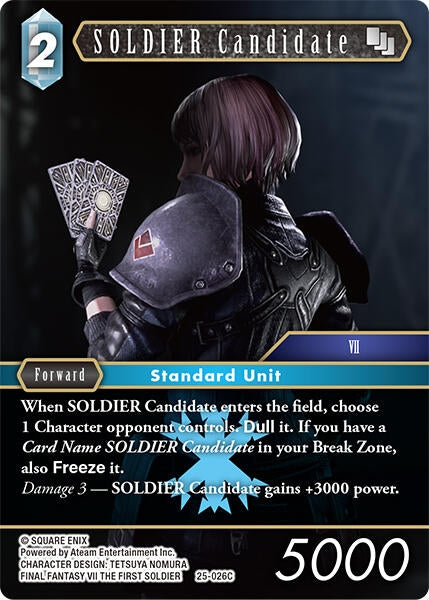 Image for SOLDIER Candidate (25-026C) (25-026C) (Tears of the Planet) - Final Fantasy TCG