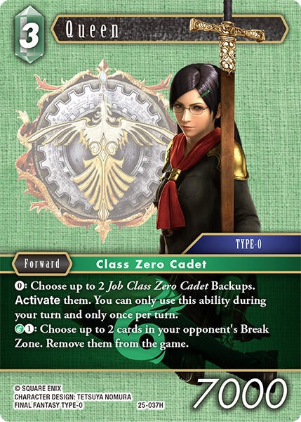 Image for Queen (25-037H) (Tears of the Planet) - Final Fantasy TCG