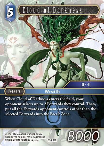Image for Cloud of Darkness (25-092C) (Tears of the Planet) - Final Fantasy TCG
