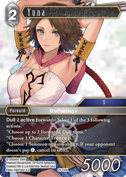 Image for Yuna (25-104L) (25-104L) (Tears of the Planet) - Final Fantasy TCG