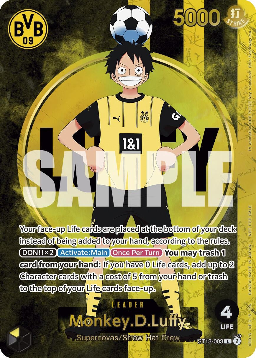 Image for Monkey.D.Luffy (BVB x One Piece Campaign) (ST13-003) (One Piece Promotion Cards) - One Piece Card Game