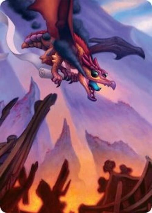 Image for Scavenger Regent Art Card (45/54) (45) (Art Series: Tarkir: Dragonstorm) - Magic: The Gathering