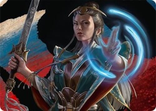Image for Narset, Jeskai Waymaster Art Card (44/54) (44) (Art Series: Tarkir: Dragonstorm) - Magic: The Gathering