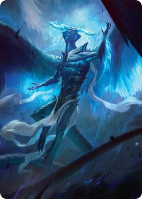 Image for Ugin, Eye of the Storms Art Card (1/54) (1) (Art Series: Tarkir: Dragonstorm) - Magic: The Gathering