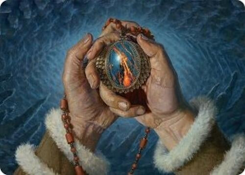 Image for Mox Jasper Art Card (28/54) (28) (Art Series: Tarkir: Dragonstorm) - Magic: The Gathering