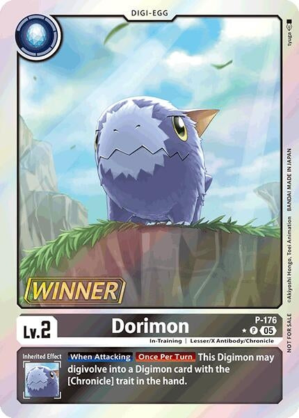 Image for Dorimon (Store Tournament 2025 Vol.2 Winner Pack) (P-176 P) (Digimon Promotion Cards) - Digimon Card Game