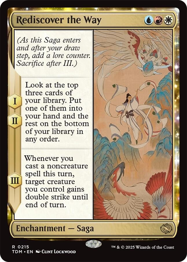 Image for Rediscover the Way (215) (Promo Pack: Tarkir: Dragonstorm) - Magic: The Gathering