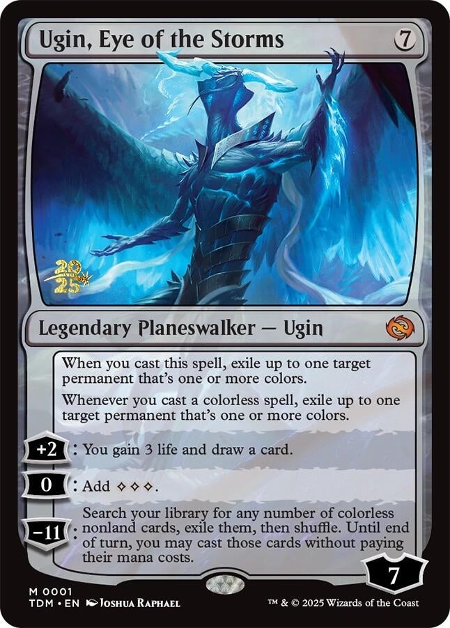 Image for Ugin, Eye of the Storms (1) (Prerelease Cards) - Magic: The Gathering