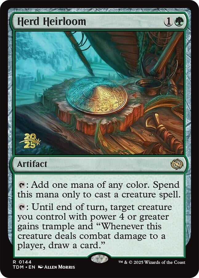 Image for Herd Heirloom (144) (Prerelease Cards) - Magic: The Gathering