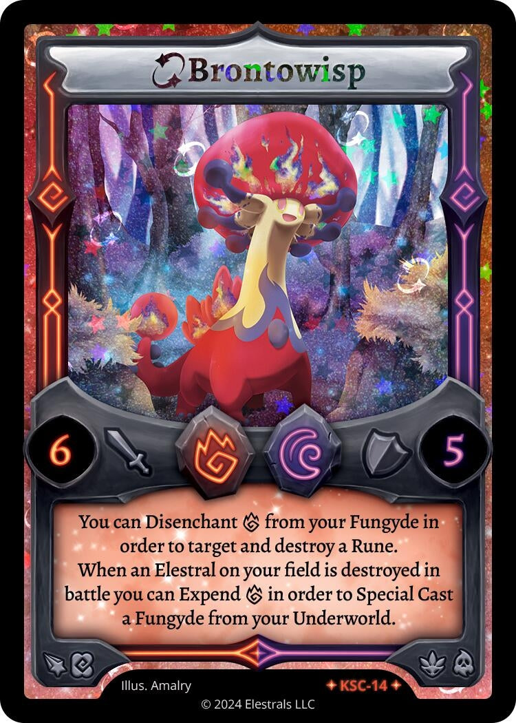 Image for Brontowisp (Stellar) (KSC-14) (Clash! Promos) - Elestrals