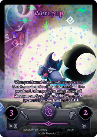 Image for Werepup (Full Art) (KSC-25) (Clash! Promos) - Elestrals