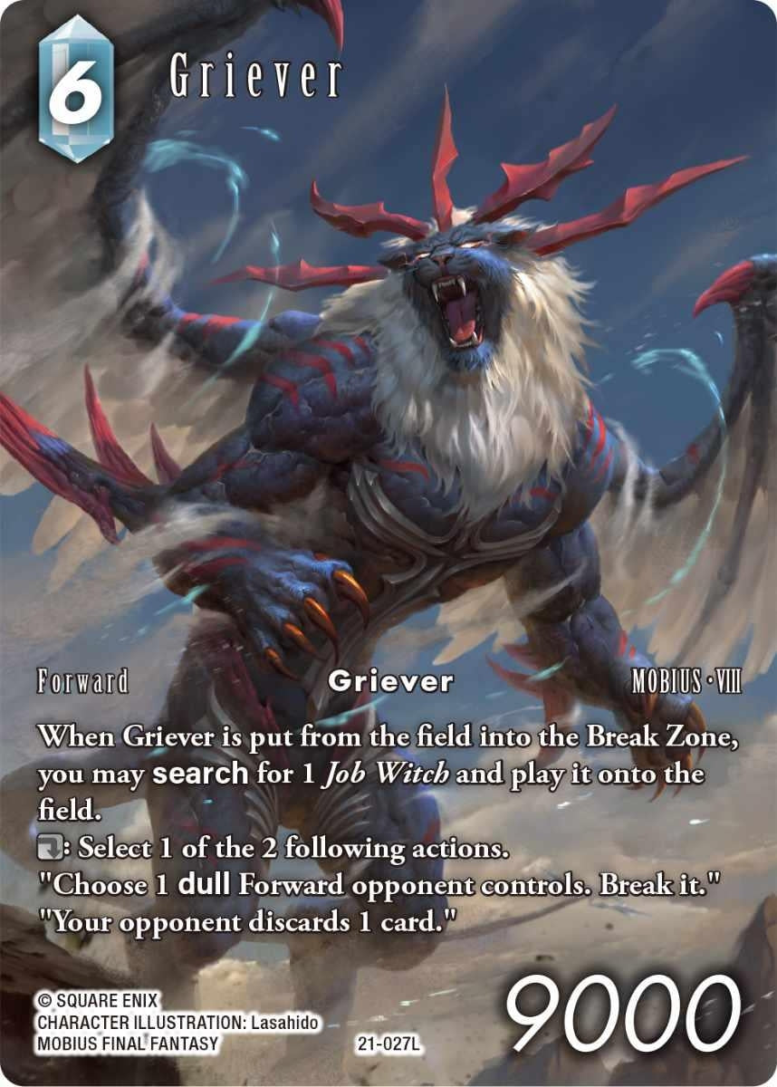 Image for Griever (Full Art) (21-027L) (Tears of the Planet) - Final Fantasy TCG