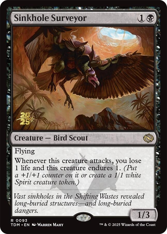 Image for Sinkhole Surveyor (93) (Prerelease Cards) - Magic: The Gathering