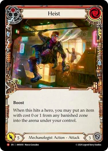 Image for Heist (AMX010) (Armory Deck: Maxx Nitro) - Flesh and Blood TCG