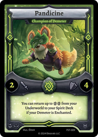 Image for Pandicine - Champion of Demeter (FST-009) (Divine Champions: Firestorm) - Elestrals