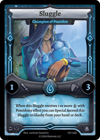 Image for Sluggle - Champion of Poseidon (FST-028) (Divine Champions: Firestorm) - Elestrals