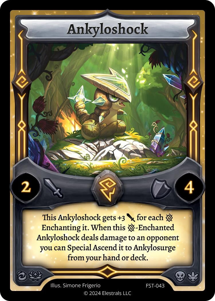 Image for Ankyloshock (FST-043) (Divine Champions: Firestorm) - Elestrals