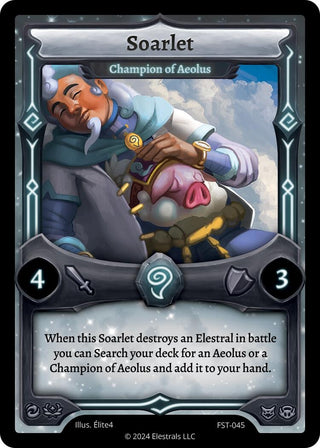 Image for Soarlet - Champion of Aeolus (FST-045) (Divine Champions: Firestorm) - Elestrals