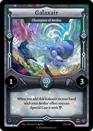 Image for Galaxair - Champion of Aeolus (FST-047) (Divine Champions: Firestorm) - Elestrals