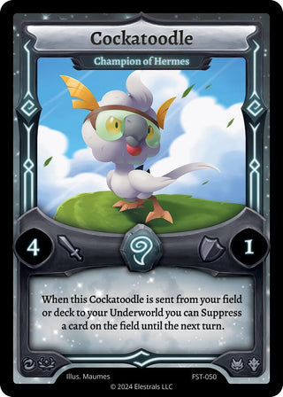 Image for Cockatoodle - Champion of Hermes (FST-050) (Divine Champions: Firestorm) - Elestrals
