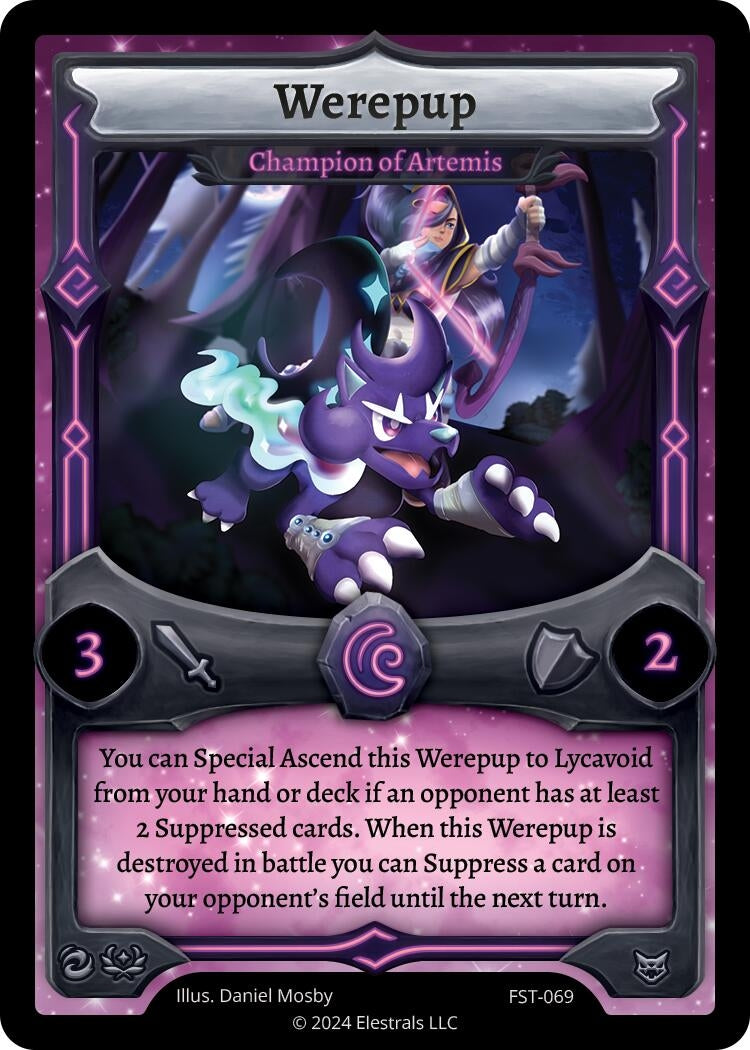 Image for Werepup - Champion of Artemis (FST-069) (Divine Champions: Firestorm) - Elestrals