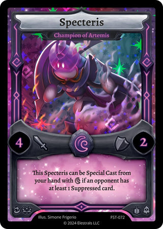 Image for Specteris - Champion of Artemis (FST-072) (Divine Champions: Firestorm) - Elestrals