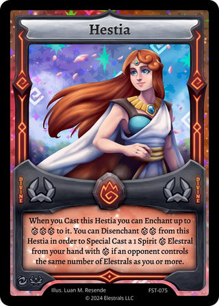 Image for Hestia (FST-075) (Divine Champions: Firestorm) - Elestrals