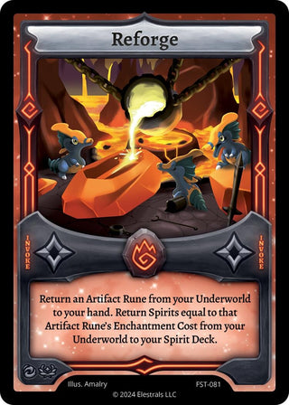 Image for Reforge (FST-081) (Divine Champions: Firestorm) - Elestrals