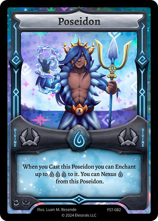 Image for Poseidon (FST-082) (Divine Champions: Firestorm) - Elestrals