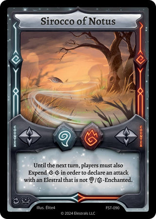 Image for Sirocco of Notus (FST-090) (Divine Champions: Firestorm) - Elestrals