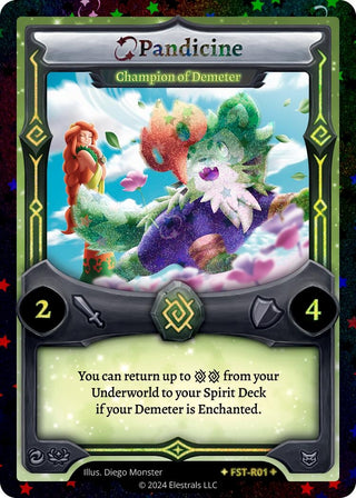 Image for Pandicine - Champion of Demeter (Stellar) (FST-R01) (Divine Champions: Firestorm) - Elestrals