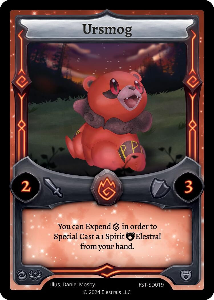 Image for Ursmog (FST-SD019) (Divine Champions: Firestorm Starter Decks) - Elestrals