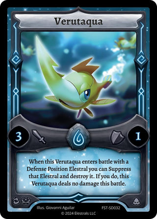 Image for Verutaqua (FST-SD032) (Divine Champions: Firestorm Starter Decks) - Elestrals