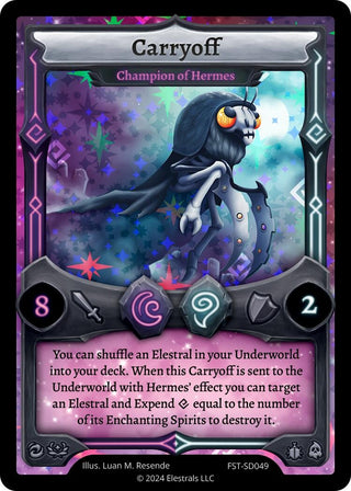 Image for Carryoff - Champion of Hermes (FST-SD049) (Divine Champions: Firestorm Starter Decks) - Elestrals